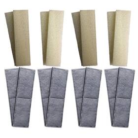 Finest-filters 620977434266 8 Compatible Foam And Polycarbon Cartridges For Fluval U4 Internal Filtertttttt