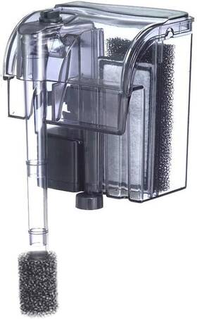 Finnex 445037742791 Pf-7 Nano Aquarium Hob Power Filter 52 Gph Up To 7.5 Gallon Aquariums