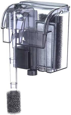 Finnex 744759533753 Pf-7 Nano Aquarium Hob Power Filter 52 Gph Up To 7.5 Gallon Aquariums