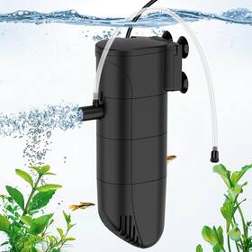 Fk038-25w Fishkeeper Submersible Aquarium Filter 400gph 4-stage Fish Tank Adjustable Air F