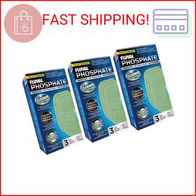Fluval 015561102605 9 Pack Of Phosphate Remover Media For 106/206 And 107/207 Aquarium Filter