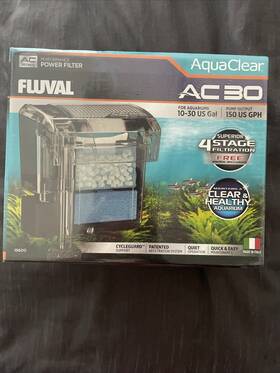 Ac30 Fluval 015561196000 Aquaclear Power Filtration Aquariums 10-30 Us Gal #19600