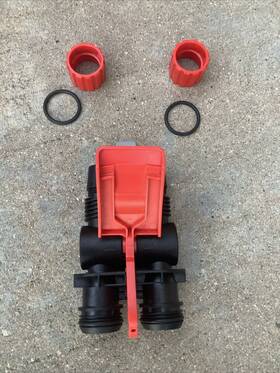 Fluval 155613006298 Aqua Stop Valve For 307 Series Filter Head Pump Fits Other Models Also