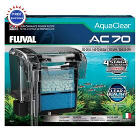 152-265 Fluval 19615 Filter For Aquarium 40-70 Gallon Power Ac70 Fluvalaquatics.com