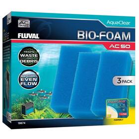 19674 Fluval Ac50 Biofoam Fltr 3pck
