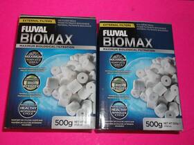 Fluval 313053863875 Biomax Bio Rings Max Filter Media 500 Grams 17.63 Ounces