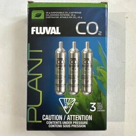 451212 Fluval 45 Gm Co2 Disposable Filter Cartridges - 17556 3 Pack