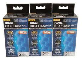 A187 Fluval 6-pack New 106/107 Biofoam Max Replacement Aquarium Filter Media