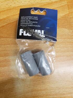 A20016 Fluval New Rubber Adapter Ribbed Hosing 104 105 106 107 204 205 206 207