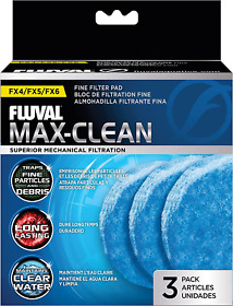 A248 Fluval Fx4 Fx5 Fx6 Max-clean Water Fine Filter Pads