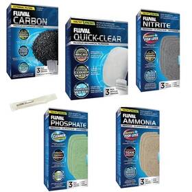 Rhg40002 Fluval 106/107 206/207 Canister Filter Monthly Maintenance Kit Plus Package