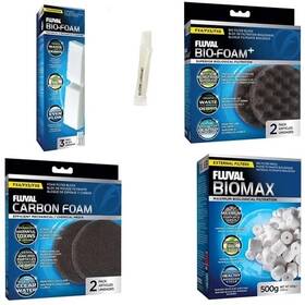 Rhg40029 Fluval Fx4/fx5/fx6 Canister Filter Semi Annual Maintenance Kit Package