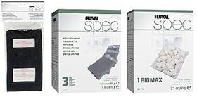 Fluvol 666628360720 Fluval Spec Replacement Filter Kit - Includes Foam F