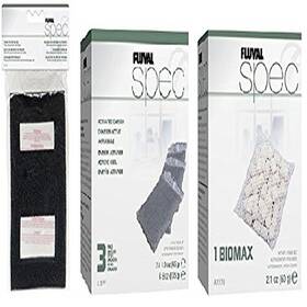 Fluvol B07b42wtwr Fluval Spec Replacement Filter Kit - Includes