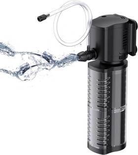 Freesea 313028470459 Aquarium Fish Tank Filter 5w 132gph Internal Pump 2-stage Filtra