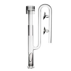 Fzone 764595875787 Aquatic Glass Lily Pipe Inflow With Surface Skimmer For Aquarium Filter 1/2ftft
