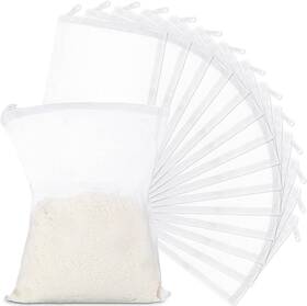 Geiserailie-waterproof-wqer99 Geiserailie 15 Pieces Aquarium Filter Media Bags 150 M Fine Mesh Re