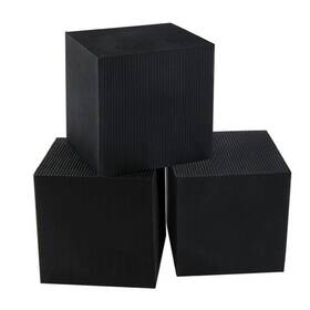 Gigicloud 955184804774 1pcs Activated Carbon Aquarium Filter Cube Honeycomb Structure Charcoal Deod