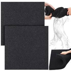 Jei-glooglitter-0871 Glooglitter 2 Pcs Aquarium Filter Foam Sponges Media Pad 19.69 X 1.57 50ppi