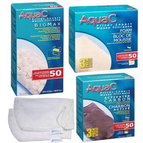Aq-50-a Gokul Brands Aquaclear 50 Hob Maintenance And Replacement Filter Media Kit Including Mesh B