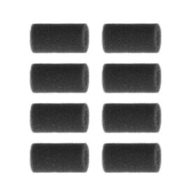 Golden Pearl 740283639046 8 Pieces Black Pre-filter Sponge Foam Roll Accessories For Aquarium Fish Tank