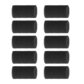 Golden Pearl 763032018916 10 Pieces Black Pre-filter Sponge Foam Roll Accessories For Aquarium Fish Tank