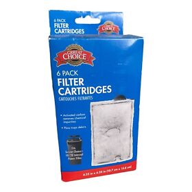 Great Choice 6 Pack Filter Cartridges Fits 10/20 Internal