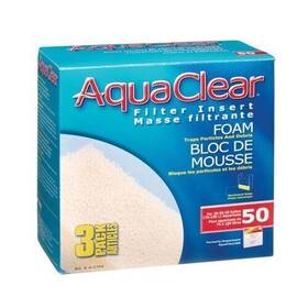Hagen 015561113946 Ra Foam Filter Insert For Aquaclear 50/200 - 3 Pk