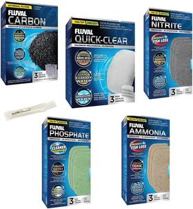 Hagen & 445005970959 Fluval 106/107 206/207 Canister Filter Monthly Maintenance Kit Plus Bundle 6 It