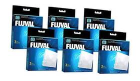 Flu-9951 Hagen 18 Pack Of Replacement Poly/foam Pads For C4 Power Filters