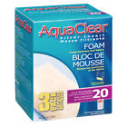 Ahga1390 Hagen Foam Filter Insert For Aqua Clear 20 Mini 3 Pk