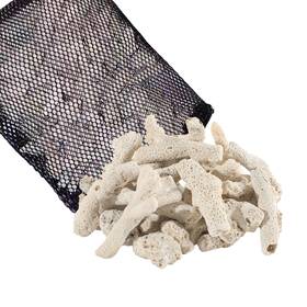 Sanhu-0.5-2cm Hakefyna 1.1 Lb Coral For Fish Tank Filter Crushed Aquarium Pond