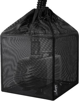 Hecaty 313039970917 Pump Barrier Bag Pond Filter Anti-clogging Cube Box Black Media Ba