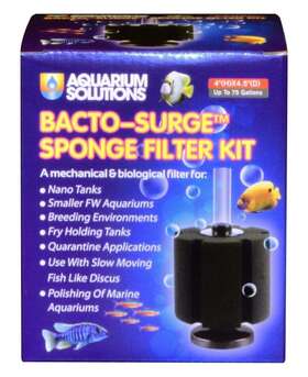 96044 Hikari Aquarium Solutions Bacto-surge High Density Foam Filter Kit Large
