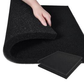 Sponge20x20x1-2p Hipanda 2 Pack Aquarium Bio Filter Sponge Pad 20 Inch X20 X1 50ppi Media Foam