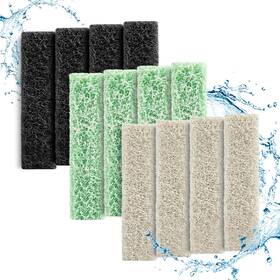 Hitauing 445001830806 12 Count Mixed Pack Filter Pads For Aqueon Quietflow 10 Led Pro Aquariu