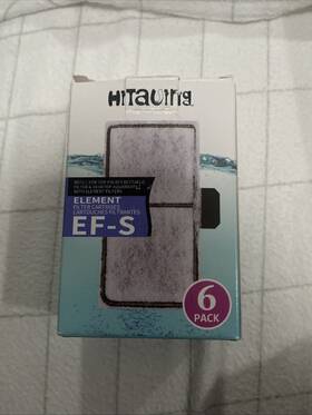 Hitauing 445032725782 Only 4 Pack Filter Cartridge For Top Fin Ef-s Element And Bf5 Bettaflo