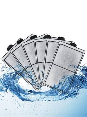Hitauing 770807589823 Paquete De 6 Filtros Pf-s Cartucho Para Potencia Top Fin Silenstr