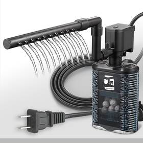 Hpumps 313042150108 Aquarium Quiet Electric Filter For Small Fish Tank With Sponge Biochemical
