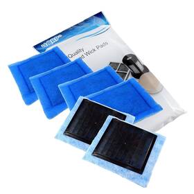 Hqrp 884667529902 6-pack Aquarium Filter With Aqua-tech For Ez-change # 3 Cartridge Fits