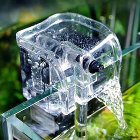 Hsifmate 313115630674 Small Fish Tank Filter Hang On For 1-5 Gal Nano Aquarium Ultra Quiet Po