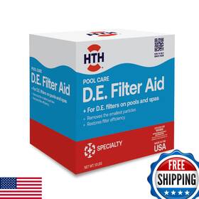 Hth B09r84f5gs 67121 Swimming Pool Care D.e. Filter Aid Improve Filtration Efficiency And