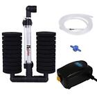 Sns-192-b06zzmhcby Huijukon Double Bio Sponge Filter Fish Tank Kit Aquarium Air