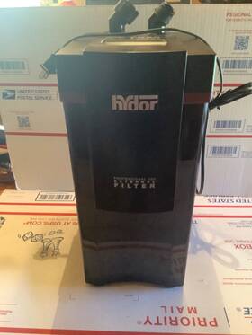 Ipx8 Hydor Pro 350 Canister Aquarium Filter 220-350 Liter Tank With All Inside Parts
