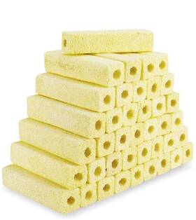 Hygger 688209999532 6.2-inch Long Aquarium Bio Media Ceramic Filter Blocks For Sump
