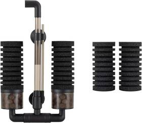 Hygger 705353545474 Aquarium Double Sponge Filter Comes With 2 Spare Sponges S