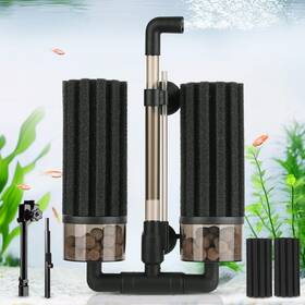B0fjczj3c3 Hygger Aquarium Double Sponge Filter Upgraded With Larger Filtrat