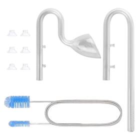 B0fpf26dt6 Hygger Co2 13mm Aquarium Glass Lily Pipe Inflow Outflow Brush 6 Suction Cups 1/2