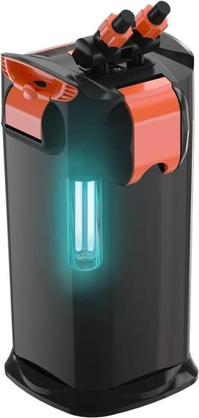 Hg101uv Hygger Quiet Self-priming Canister Filter With U-v Light E.u.c. Save #l129