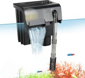Hg137-5w Hygger Hob 10-30 Gallon Power Quiet Fish Tank Filter #l044